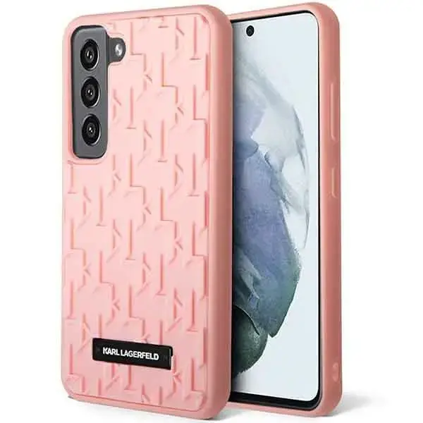 Karl Lagerfeld KLHCS23SRUPKLPP S23 S911 hardcase różowy|pink 3D Monogram