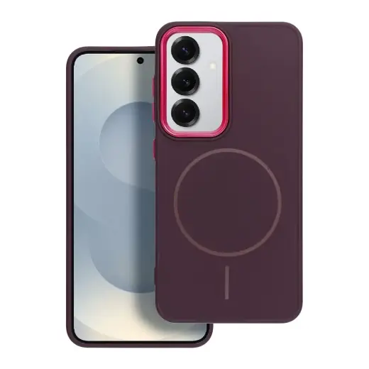 Frame Mag maciņš ar MagSafe atbalstu telefonam Samsung Galaxy A27 5G (A276) violets