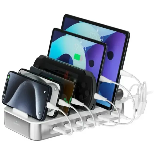4smarts Team reisilaadija | 100W | USB-C | hõbedane