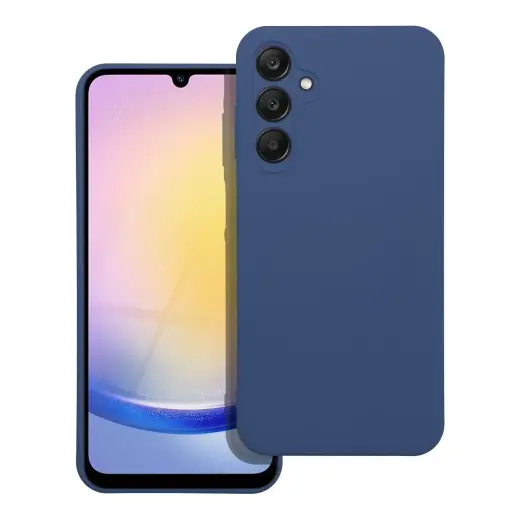 Silicone phone case for Samsung Galaxy A25 (A256) blue