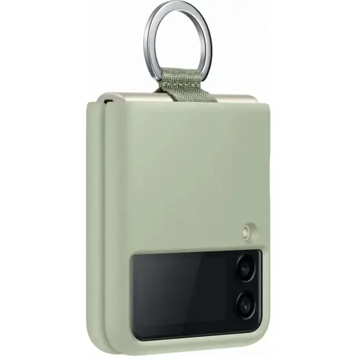 EF-PF711TME Samsung Silicone Cover for Galaxy Z Flip 3 Olive Green