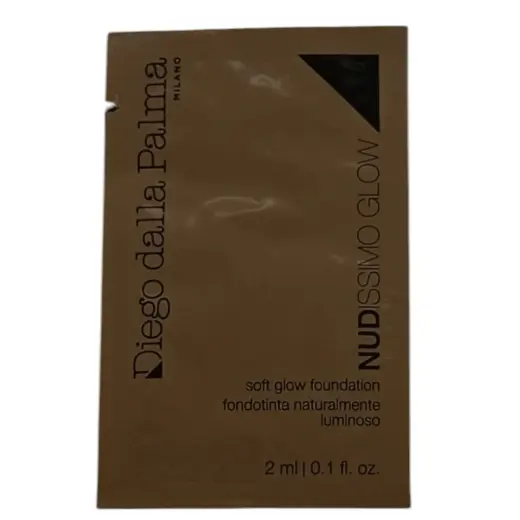 Set, Diego Dalla Palma, Nudissimo - Glow, Peach & Magnolia Extract, Light Coverage, Liquid Foundation, 253W, Beige Chiaro, 12 pcs, 2 ml *Sample