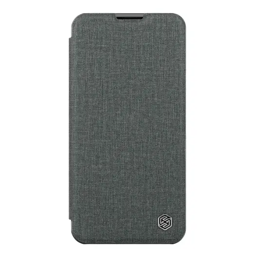 Nillkin Qin Book PRO Cloth Case for Apple iPhone 14 Pro Classical Grey