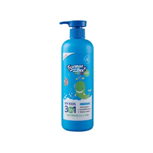 Formal Bee, 3in1 Apple, Hair Shampoo, Conditioner & Shower Gel 3-In-1, 1000 ml