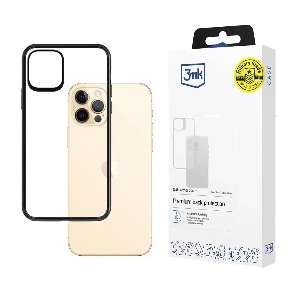 3MK SatinArmor Case iPhone 12 Pro MaxMilitary Grade
