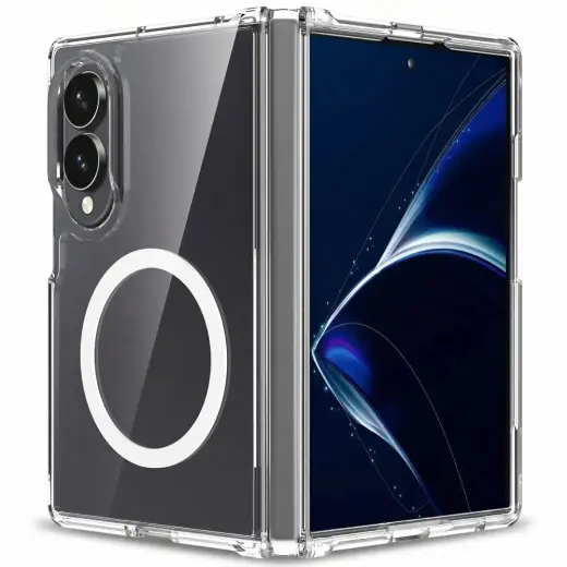 TECH-PROTECT FlexAir Hybrid telefoni ümbris MagSafe toega Samsung Galaxy Z Fold 8 (F971) läbipaistev