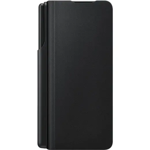 EF-FF92PCB Samsung Flip Cover with Pen for Galaxy Z Fold 3 Black