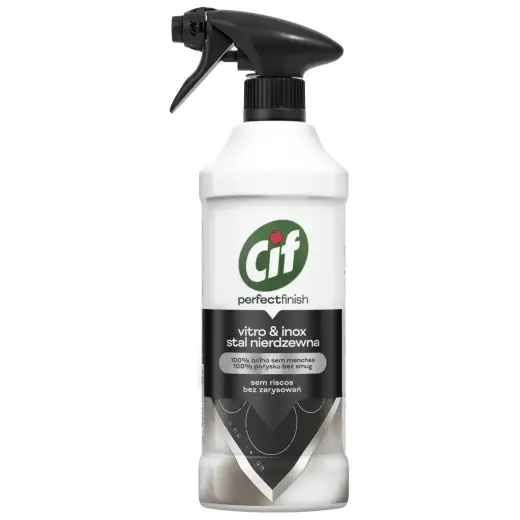 Tīrīšanas līdz. Cif Perfect Finish nerūs.tērauda virsmām 435ml