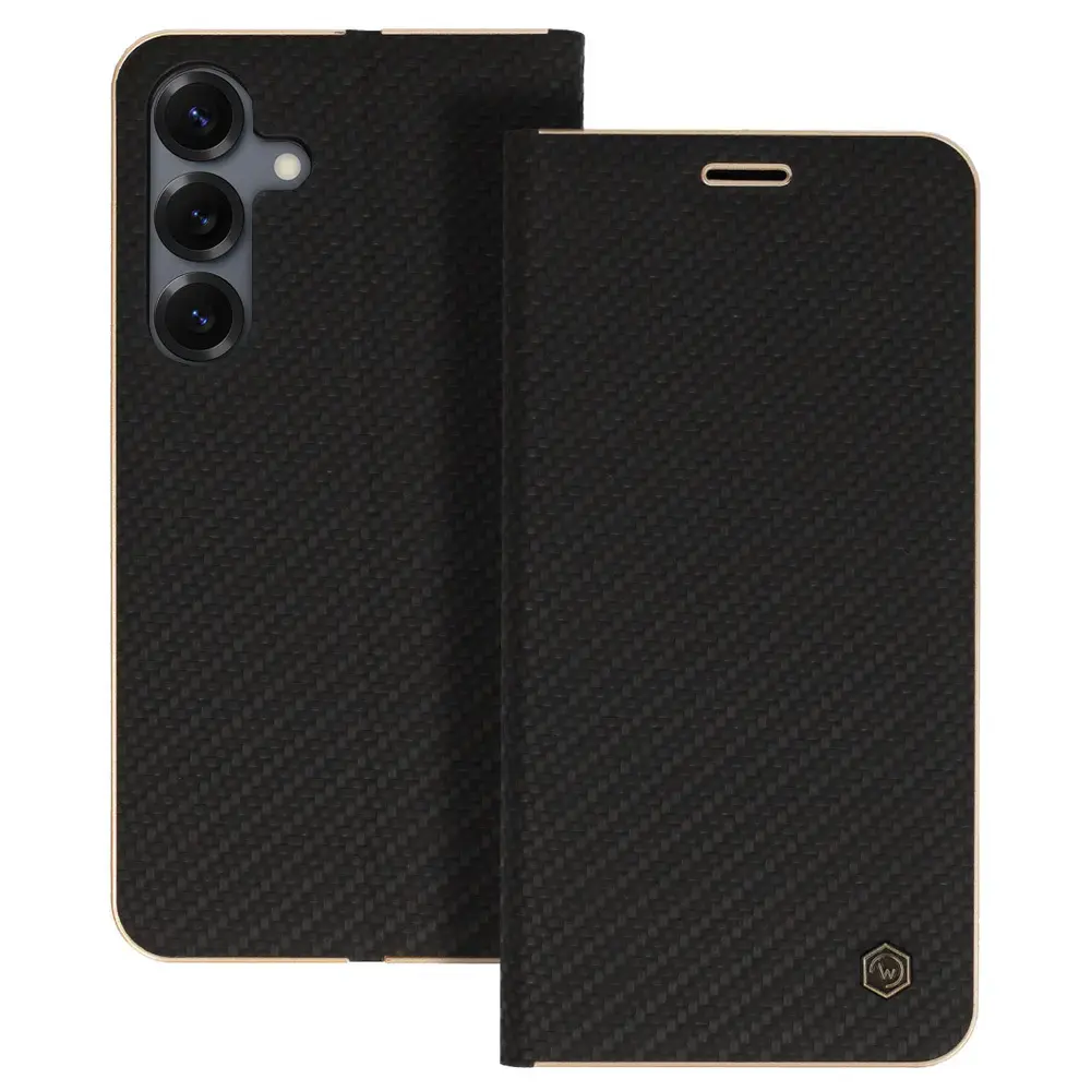 Wonder Frame Carbon Case for Samsung Galaxy S25 black