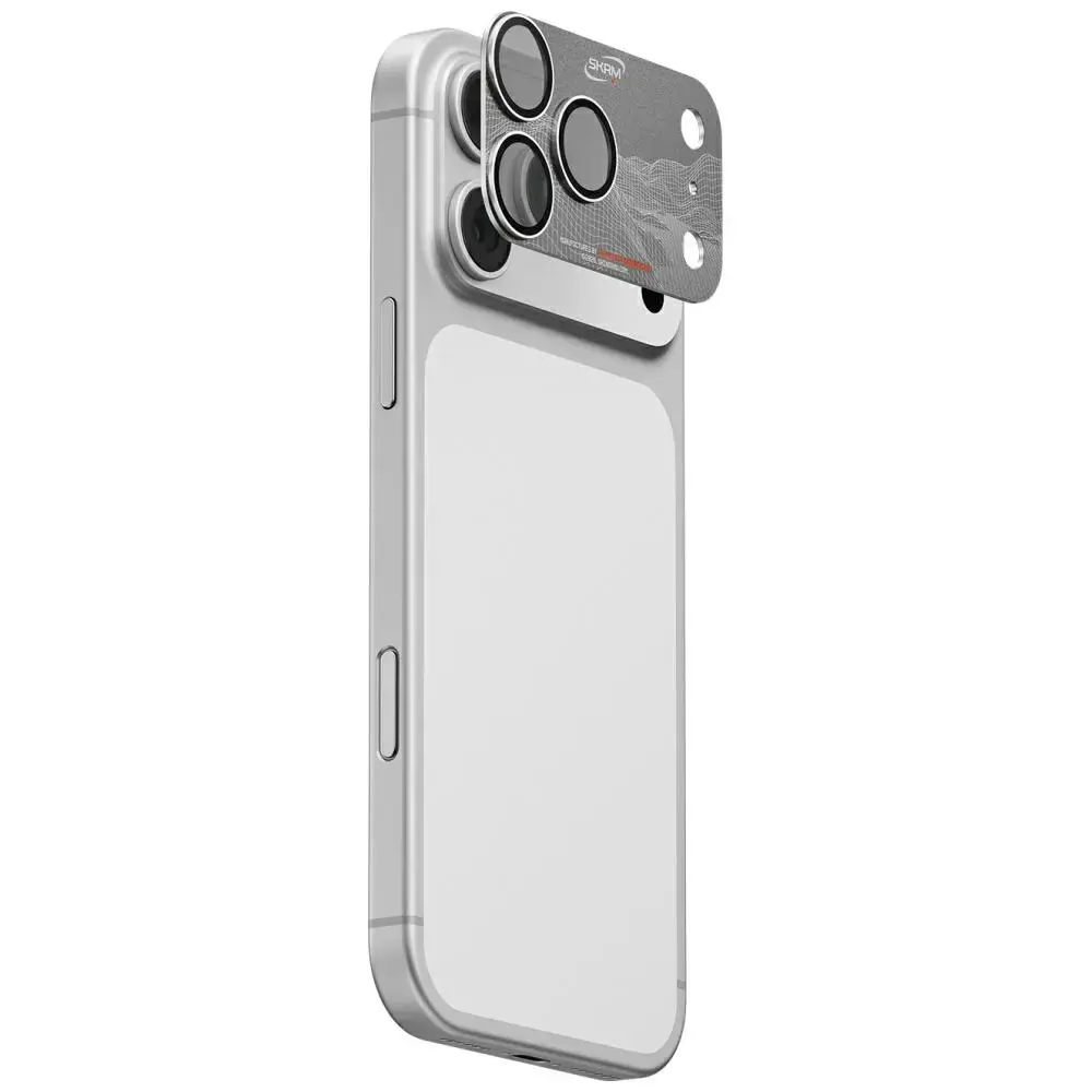 Camera Lens Glass Skinarma Sonix Full Aluminium for iPhone 17 Pro silver