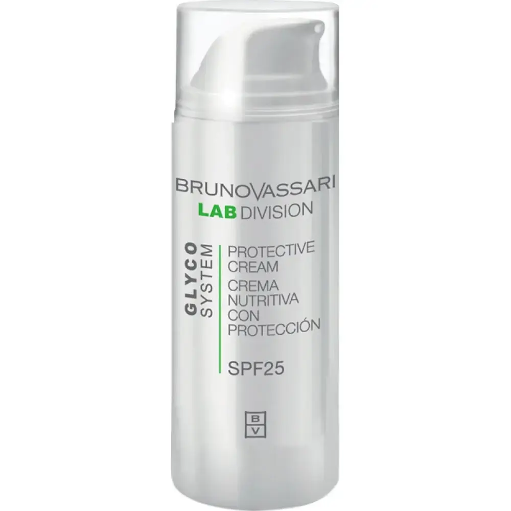 Bruno Vassari, Glyco System, Niacinamide, Hydra-Nourishing, Day, Cream, For Face, SPF 25, 50 ml