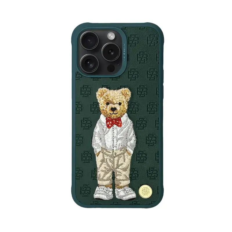 ZUCK BEAR PARIS GENTLEMAN IPHONE 15 PRO MAX BOW TIE