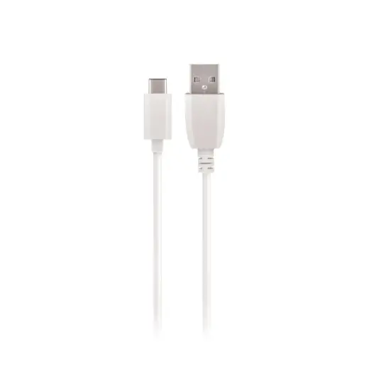 Maxlife datu pārraides un uzlādes vads | USB-A uz USB-C | 10W | 1m | balts