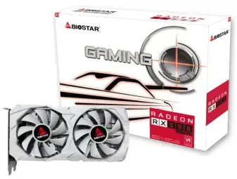 Videokarte Biostar AMD Radeon RX 580 White 