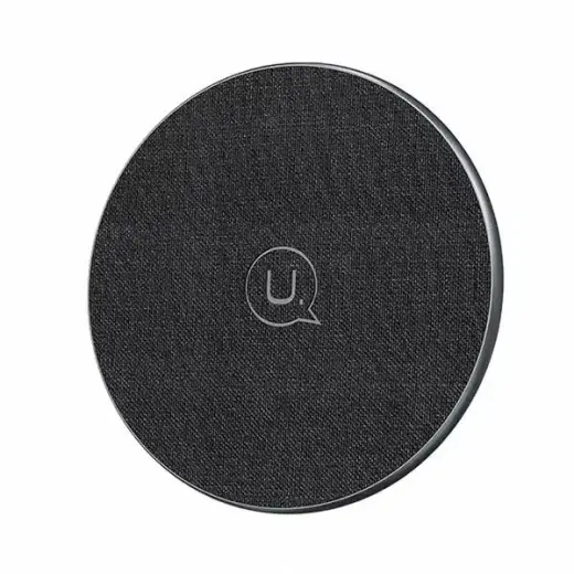 USAMS US-CD223 bezvadu lādētājs | Qi | 15W | melns