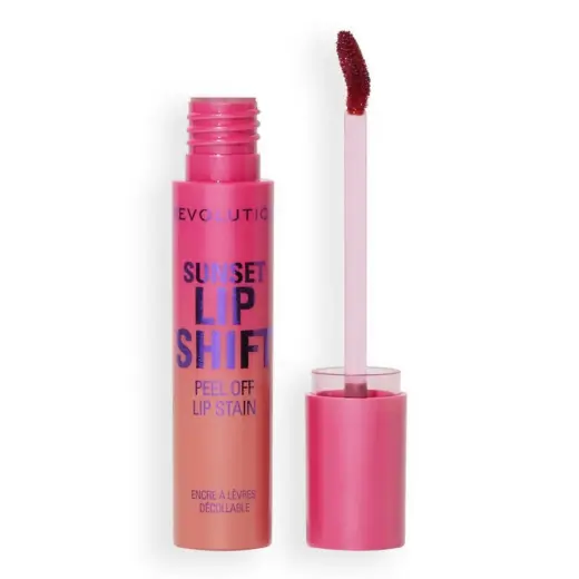 Makeup Revolution, Sunset Lip Shift, Vegan, Long-Lasting, Lip Gloss, Pink, 3.6 ml