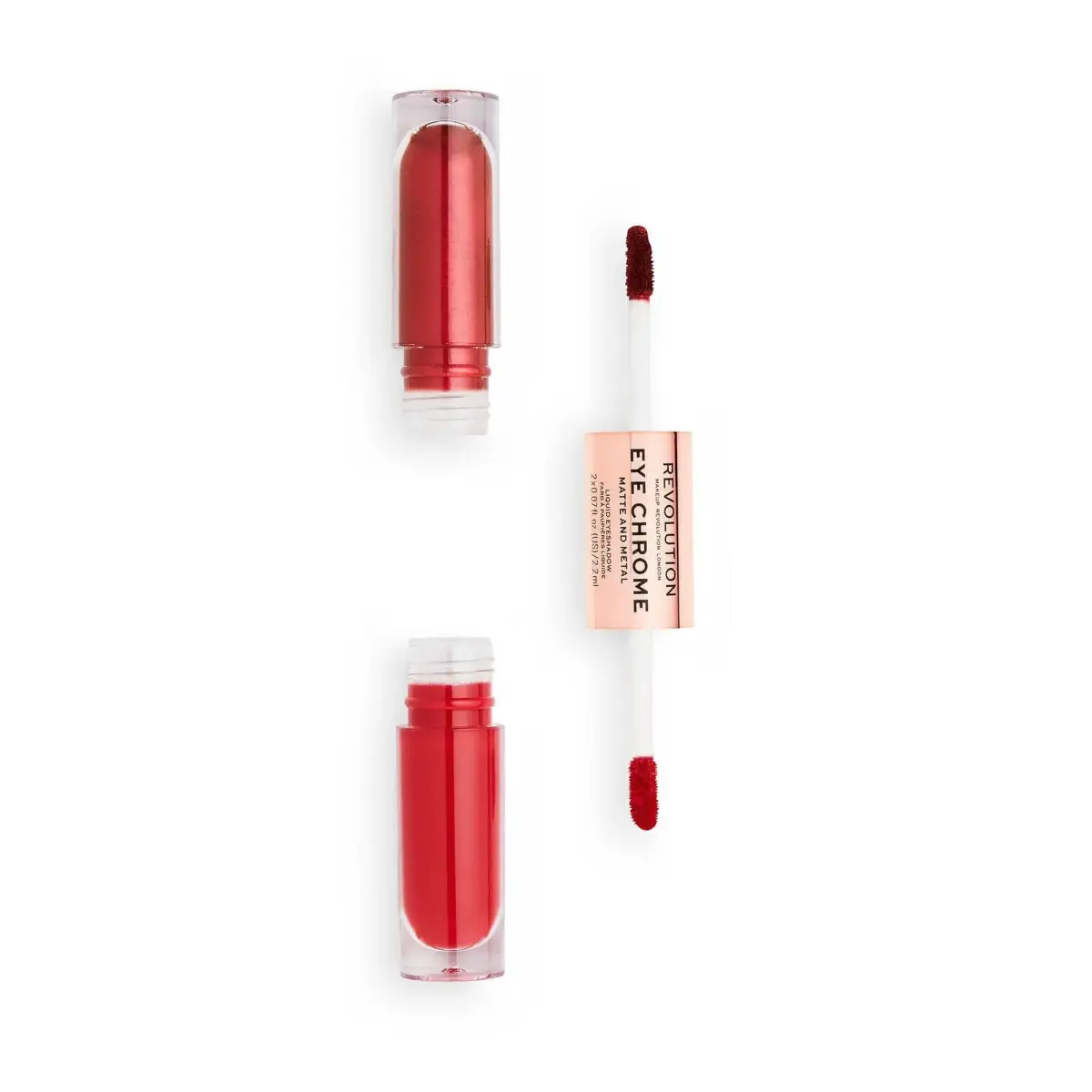 Makeup Revolution, Eye Chrome, Liquid Eyeshadow, Adore, 4.4 ml