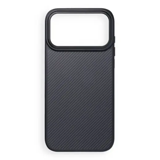Carbon Elite Mag telefono dėklas su MagSafe palaikymu iPhone 17 Pro Max | iPhone 18 Pro Max juodas