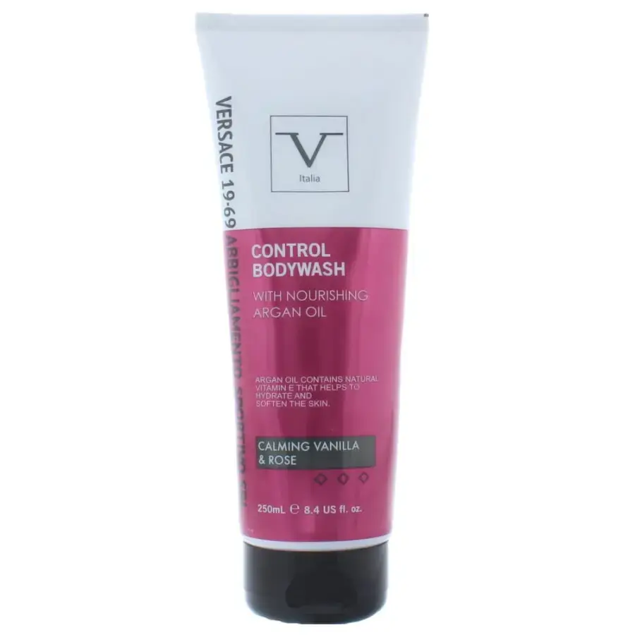 Versace 19.69, Control Bodywash, Cleansing, Vanilla & Rose, Body Wash, 250 ml