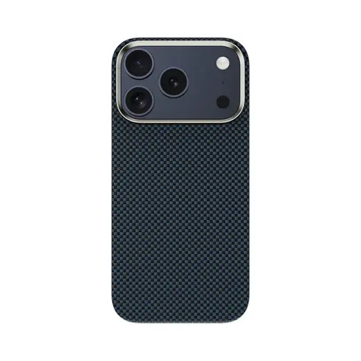 Benks Magnetic Armor Tint Kevlar 1000D telefono dėklas iPhone 17 Pro Max mėlynas