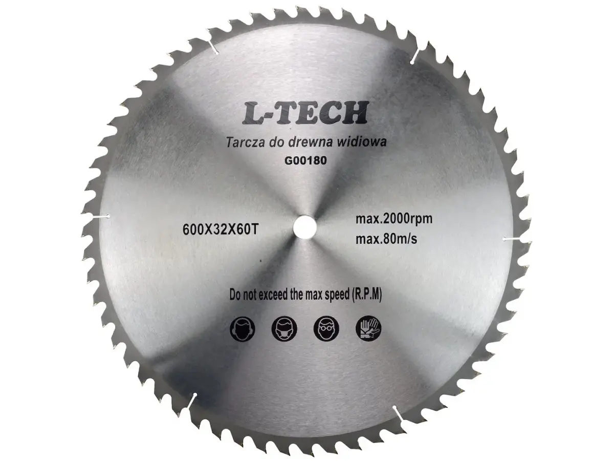 TCT ketassae tera puidule 600x32x60T