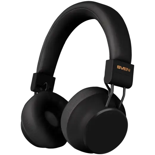 Wireless stereo headphones with microphone SVEN AP-B710MV, black (Bluetooth, ANC, APP, 3 mics, 500mAh )