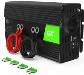 Strāvas pārveidotājs Green Cell Power Inverter Converter 24V to 230V 1000W/2000W Pure sine
