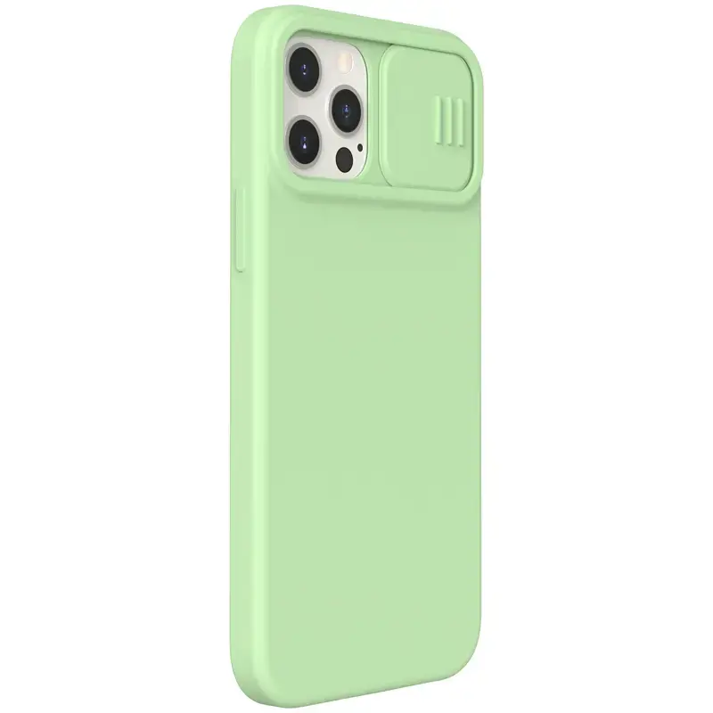 Nillkin CamShield Silky Silicone Case for iPhone 12 Pro Max 6.7 Matcha Green
