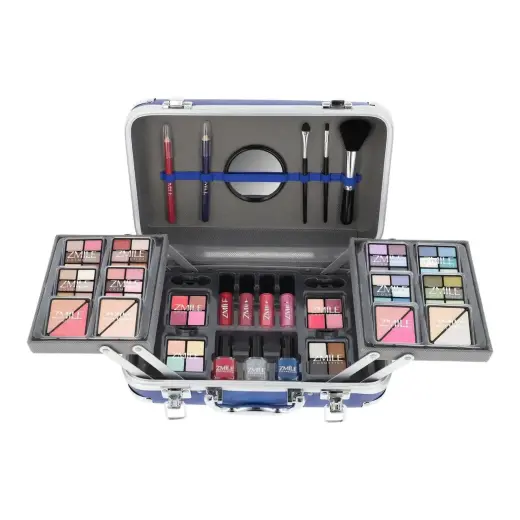Zmile Cosmetics Traveller Blue - Decorative Cosmetic Case - 72.4 G