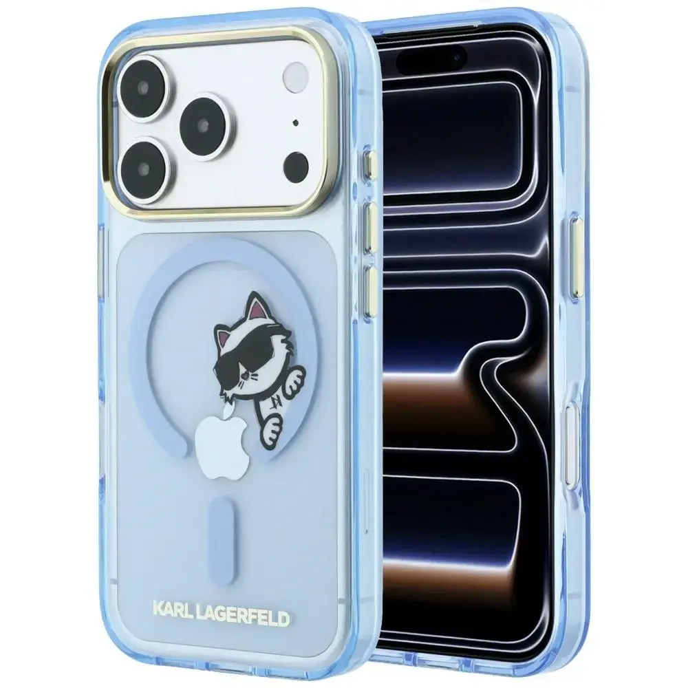 Karl Lagerfeld Case Peekaboo Logo MagSafe