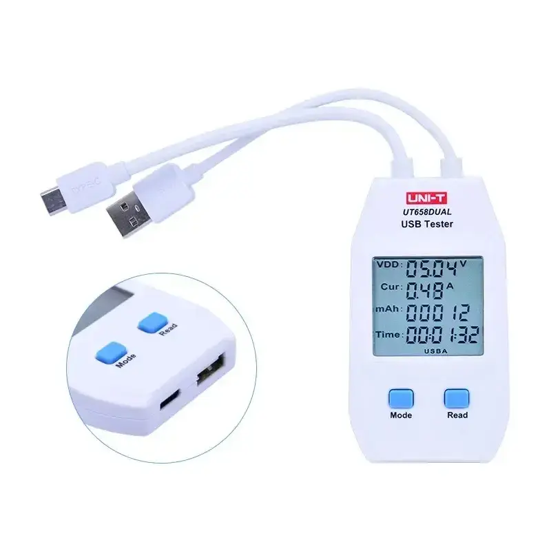 UNI-T UT658DUAL USB socket tester
