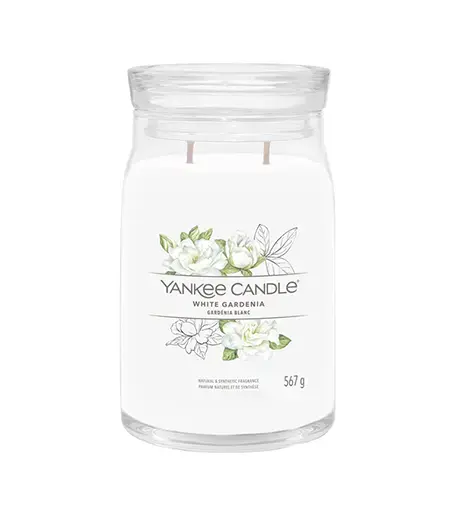 Yankee Candle White Gardenia signature candle 567 g