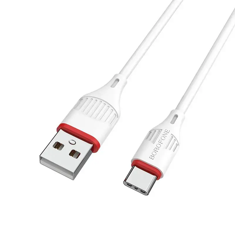 Borofone Cable BX17 Enjoy - USB to Type C - 3A 1 metre white