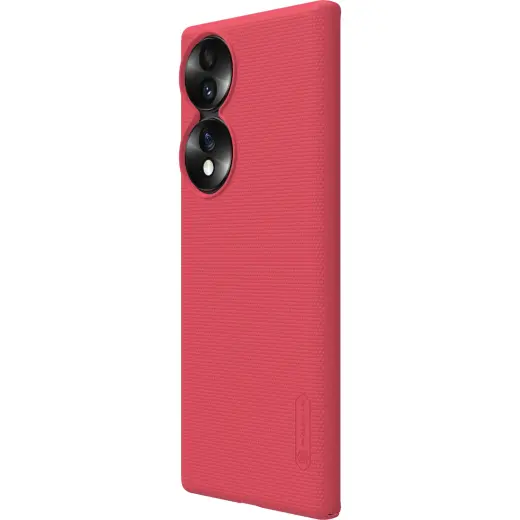 Nillkin Super Frosted Back Cover for Honor 70 Bright Red