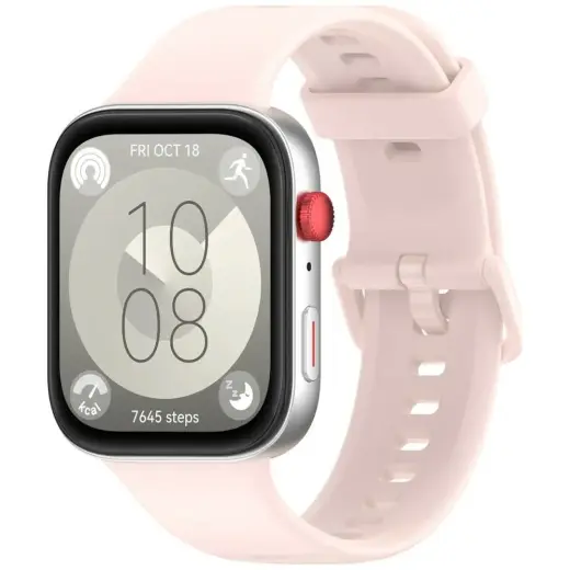 Beline Saiboro viedpulksteņa siksniņa priekš Huawei Watch Fit 3/4/4 Pro/5/5 Pro | silikons | rozā