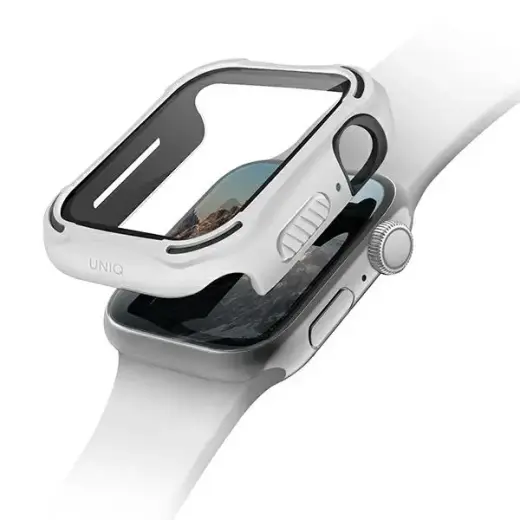 UNIQ Torres Case Apple Watch Series 4/5/6/SE/SE3 44mm. dove white