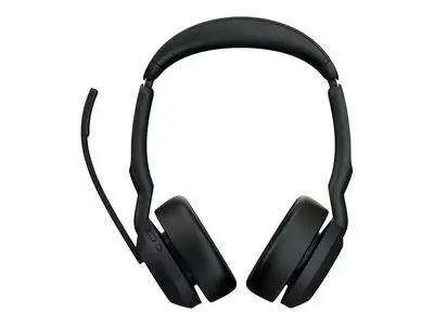 Jabra Evolve2 55 UC Stereo - headset - with charging stand