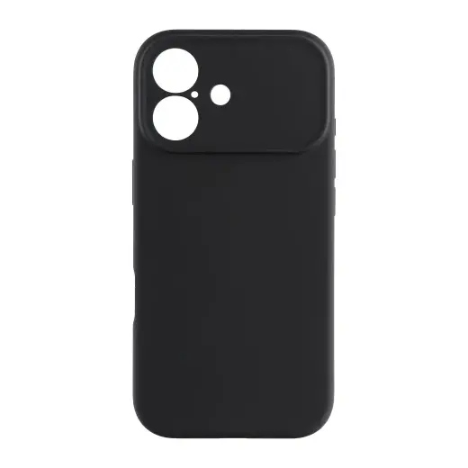 Forcell F-Protect Rubber Premium telefoni ümbris MagSafe toega iPhone 17 must