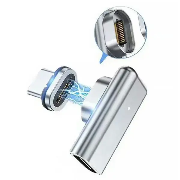 Beline Adapter magnetyczny USB-C srebrny|silver DAC BLNAM01