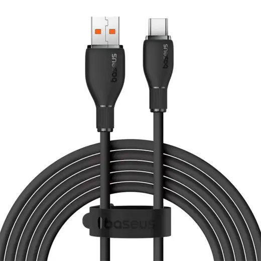 Baseus Pudding Series data transfer and charging cable | USB-A to USB-C | 100W | 2m | black