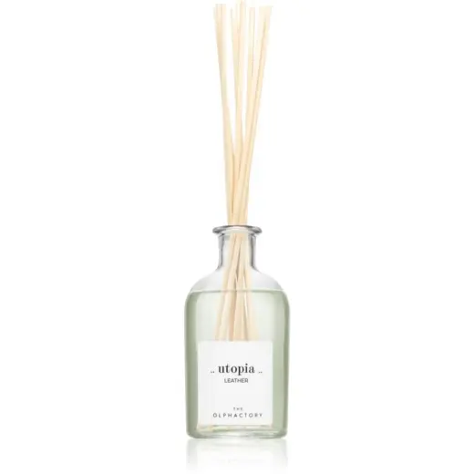 The Olphactory, Utopia Leather, Fragrance Sticks, Leather, Aroma Reed Diffuser, 250 ml