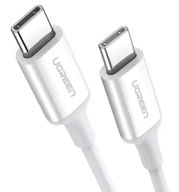 UGREEN US264 data transfer and charging cable | USB-C to USB-C | 60W | 0.5m | white