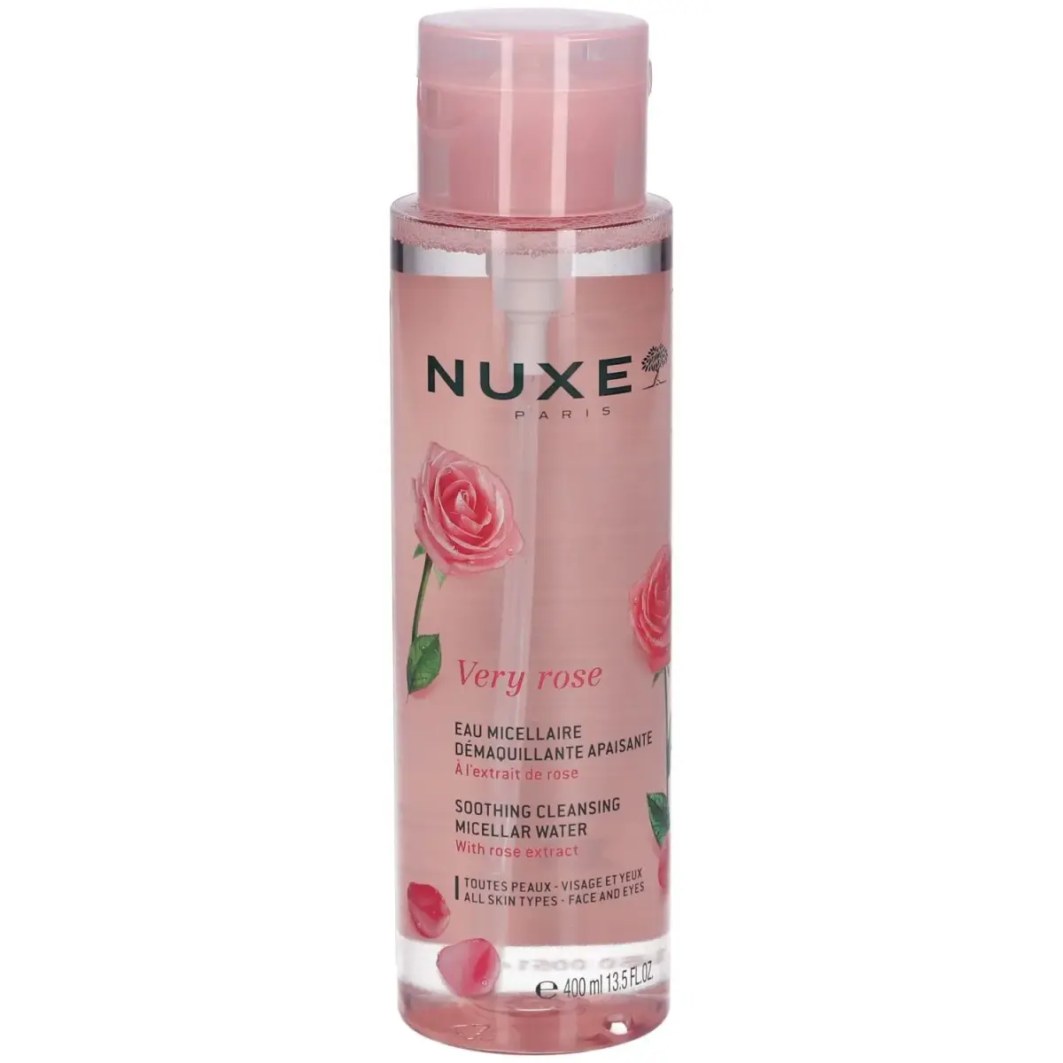 Nuxe Very Rose Soothing Cleansing Micellar Water 400Ml in Skin
