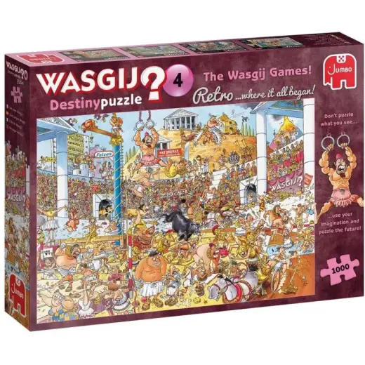 Jumbo Wasgij Retro Destiny 4 Die Wasgij-Spiele WasgijSpiele 1000 Teile Puzzle (19178)