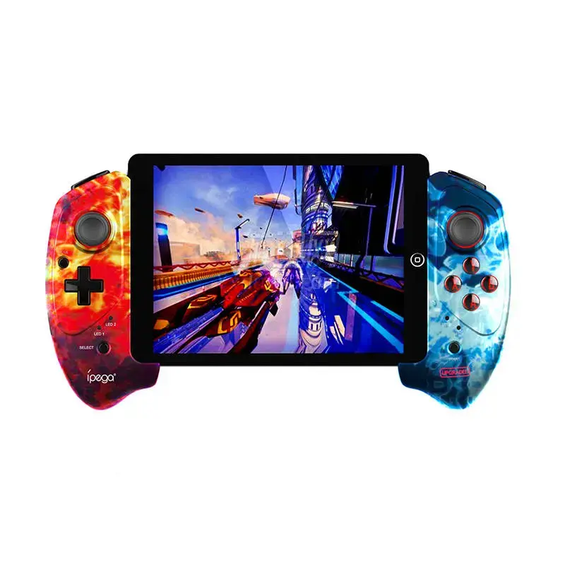 iPega PG-9083B Wireless Gaming Controller with smartphone holder (flame)