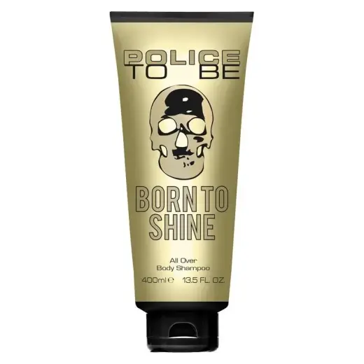 Police to Be Born to Shine Men's Total Body Shampoo 400 Ml