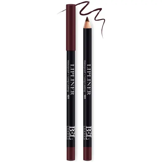 Bel London, BEL London, Hydrogenated Vegetable Oil, Waterproof, Contour, Lip Liner, 107, 0.78 g