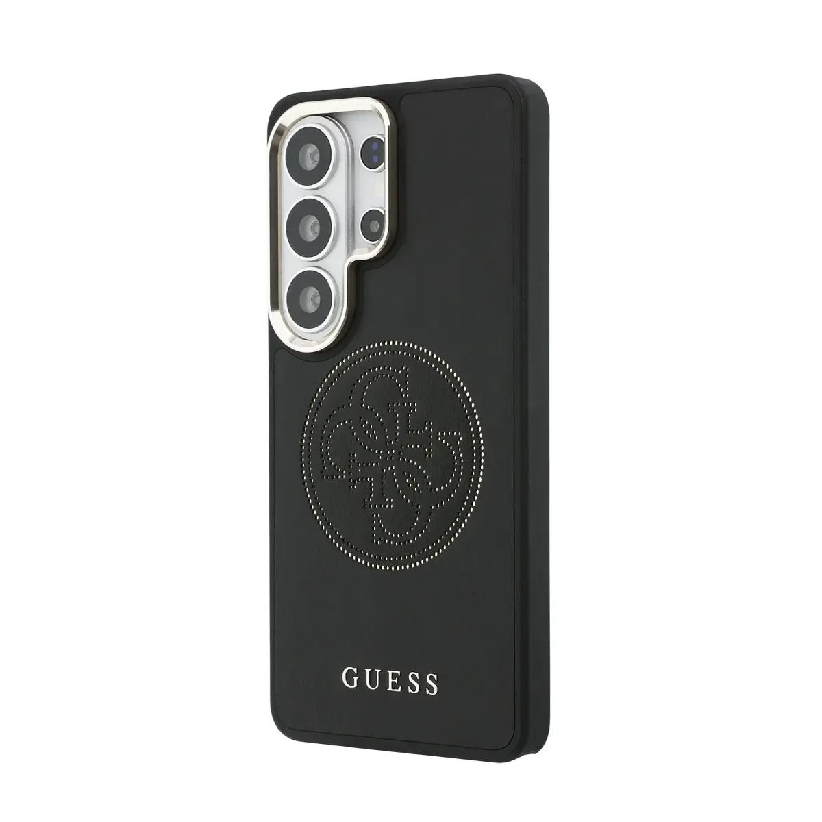 Guess PU Perforated 4G Logo maciņš telefonam Samsung Galaxy S26 Ultra (S948) melns