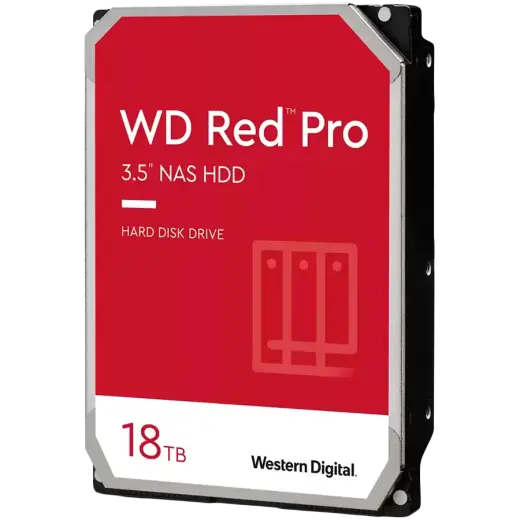 WD HDD Red Plus WD181KFGX - 18 TB - 3.5" - SATA 6 GB|s - OEM