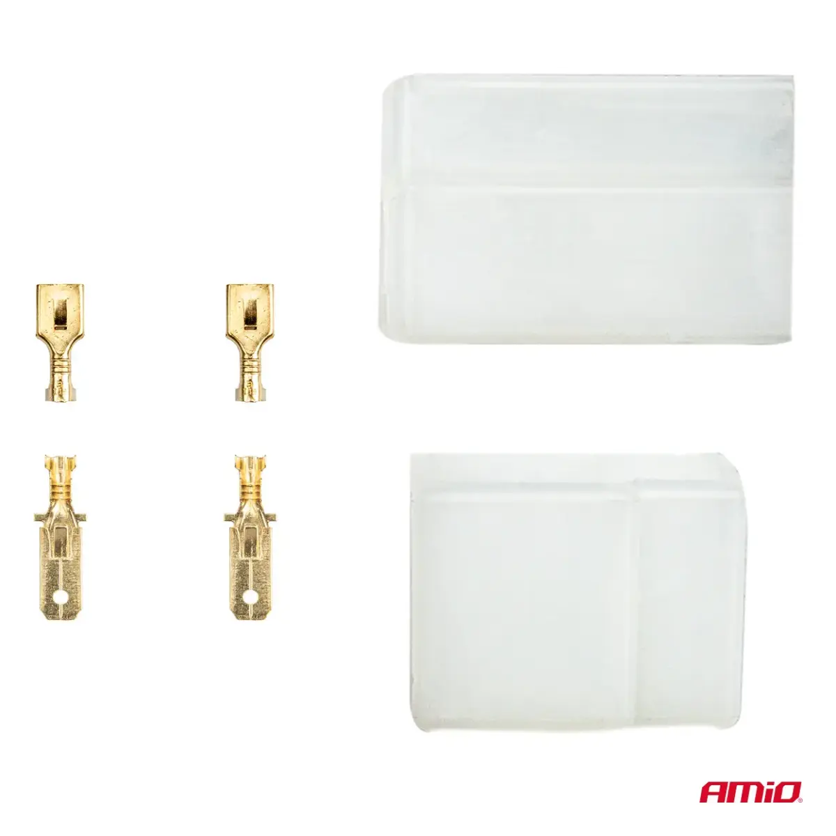Connector plug and socket set AMIO-03512